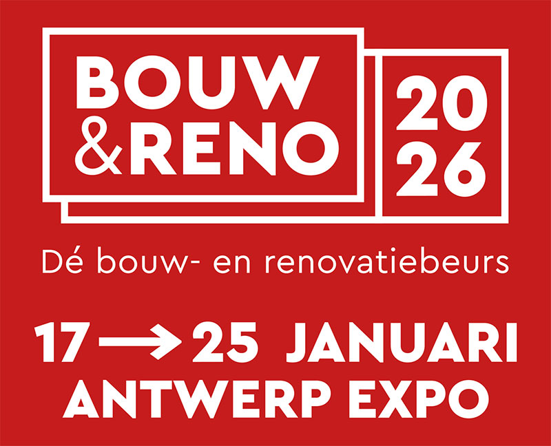 Bezoek ons op de Bouw & Reno Beurs 2026 - 17 januari t.e.m. 25 januari