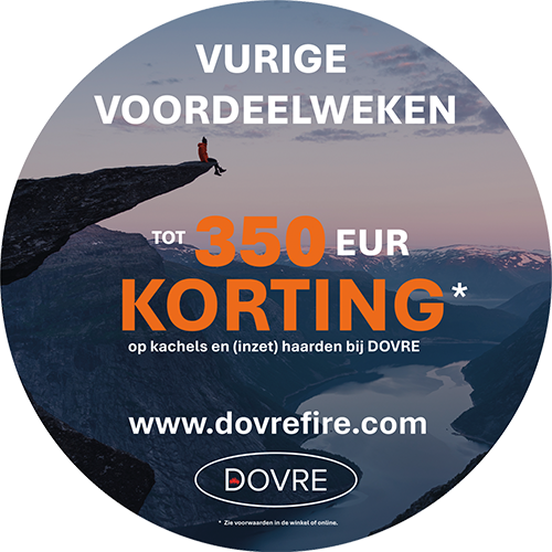 Vurige voordeelweken van DOVRE kachels en haarden