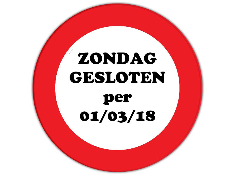 Zondag...